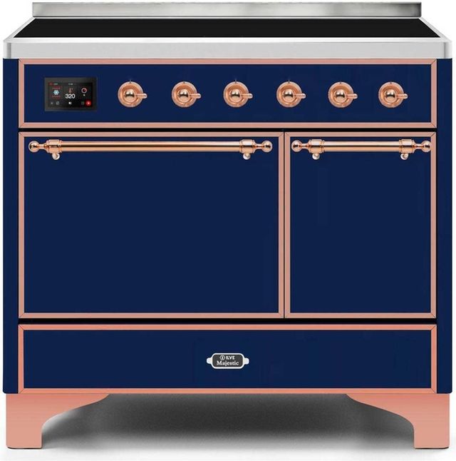Ilve Majestic Series 40" Stainless Steel Freestanding Induction Range