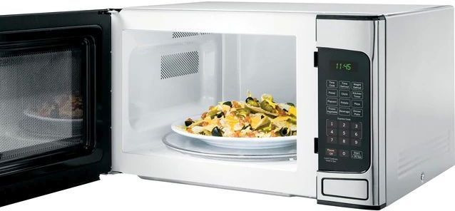 GE® 1.1 Cu. Ft. Stainless Steel Countertop Microwave-1