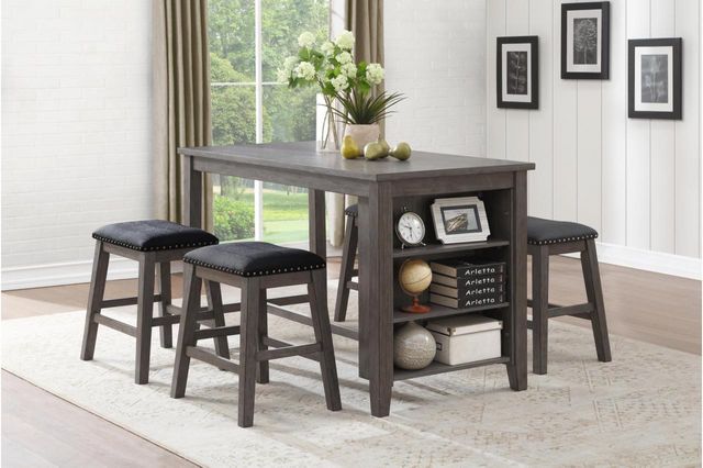 Homelegance® Timbre 5 Piece Counter Height Dining Table Set 5