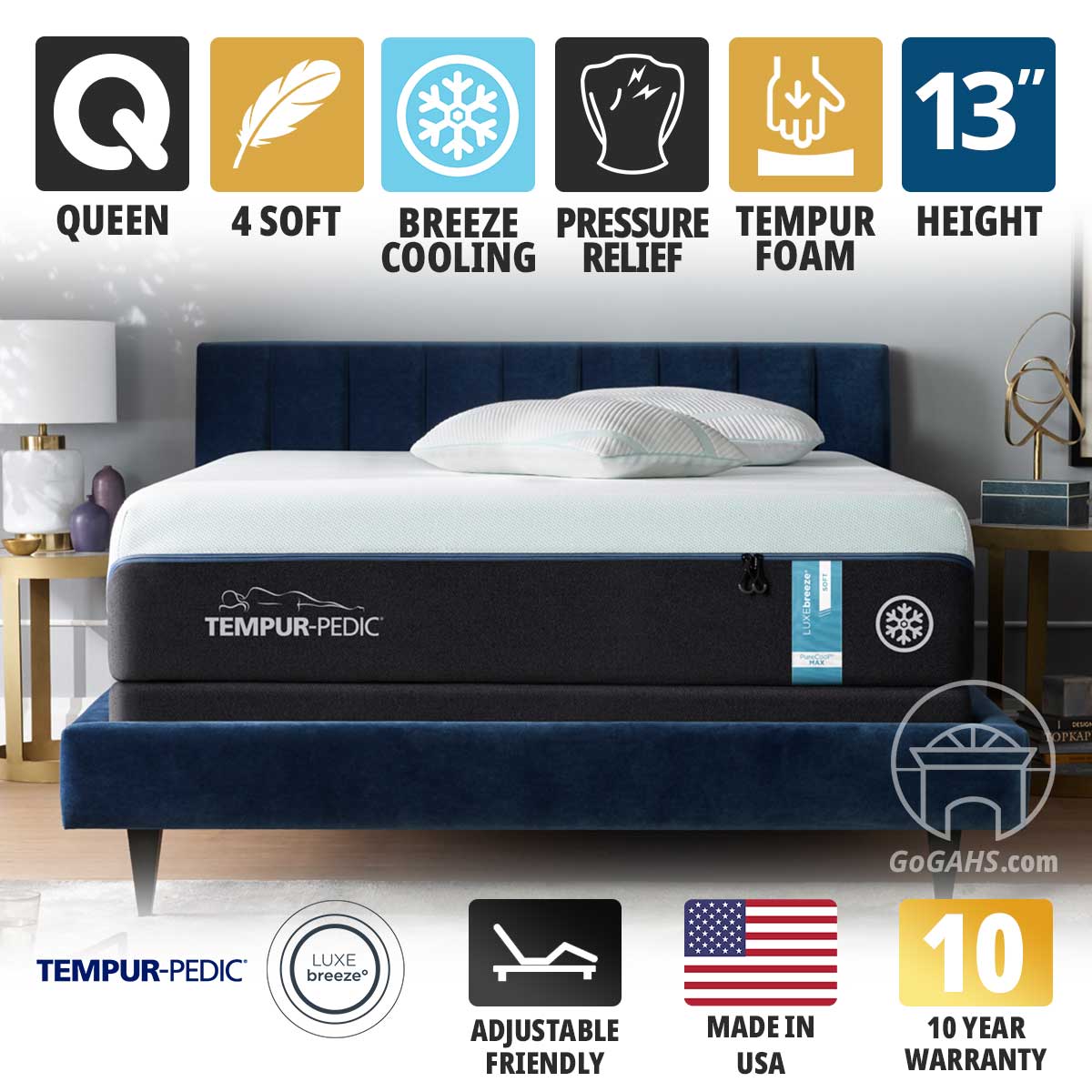 tempurpedic luxe breeze reddit