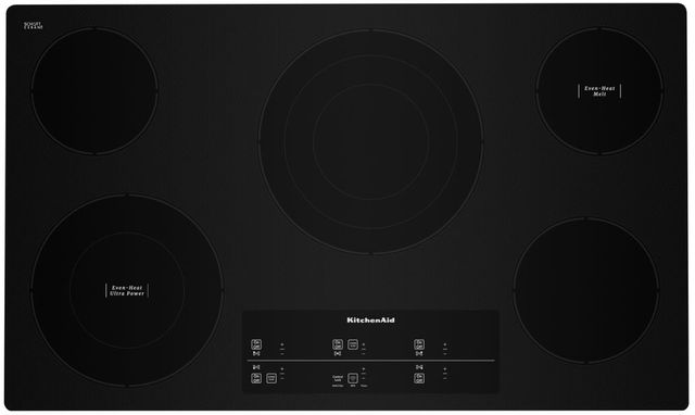 KitchenAid® 36" Stainless Steel Electric Cooktop 10