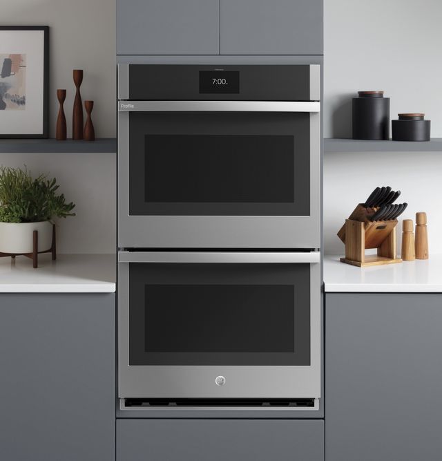 GE Profile™ 30" Stainless Steel Electric Built In Double Oven-PTD7000SNSS-3