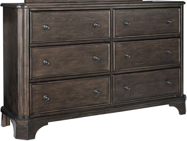 Signature Design by Ashley® Adinton Rustic Brown Dresser and Mirror 1
