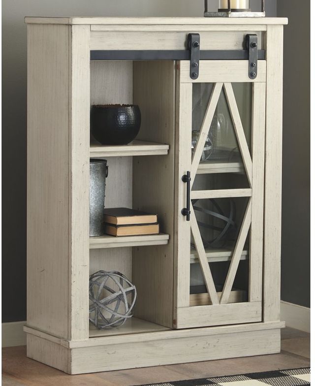 Signature Design by Ashley® Bronfield White Accent Cabinet 5