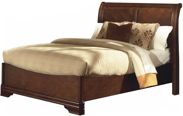 New Classic® Home Furnishings Sheridan 4-Piece Burnished Cherry Queen Bedroom Set with Chest-1