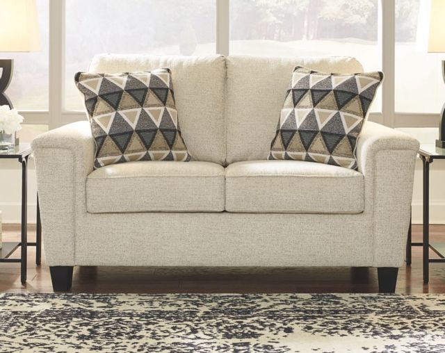 Signature Design by Ashley® Abinger Natural Loveseat 4