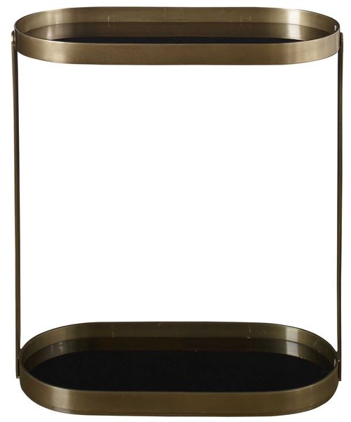Uttermost® Adia Antique Gold Side Table
