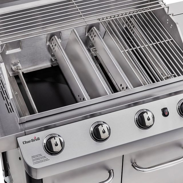 Char-Broil® Signature Series™ 55.3"Gas Grill-Black with Stainless Steel 6