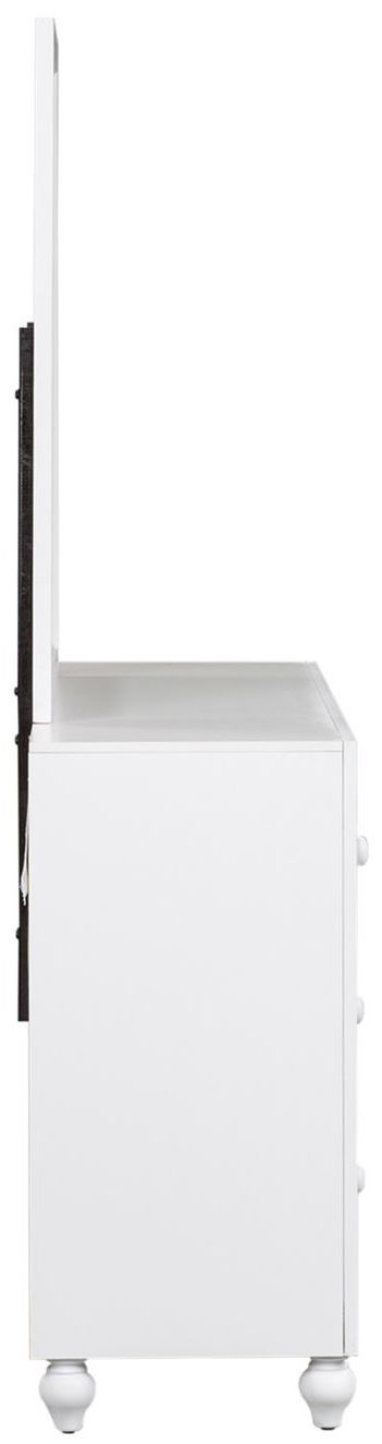 Liberty Furniture Cottage View White Youth 6 Drawer Dresser & Mirror 2