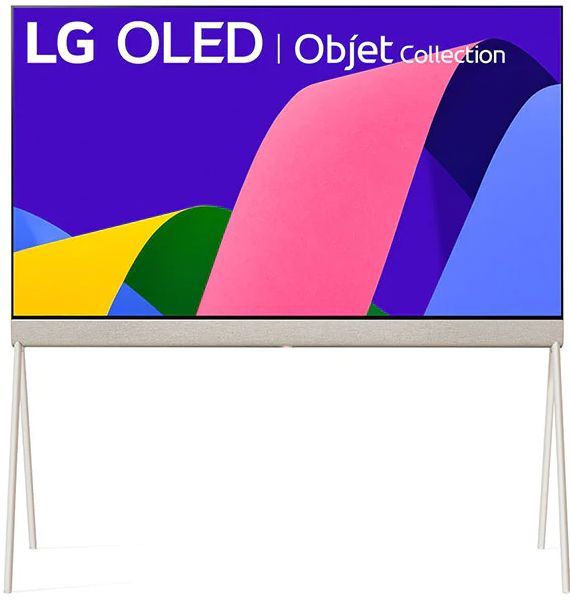 LG Objet Collection Posé 48" Calming Beige 4K Ultra HD OLED TV-0