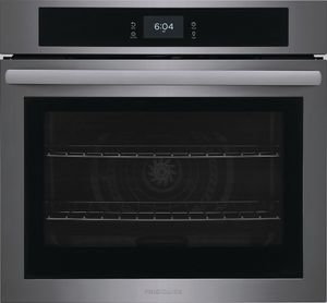 Frigidaire® 30" Black Stainless Steel Single Electric Wall Oven