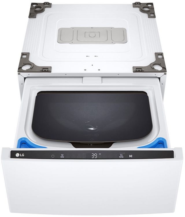 LG SideKick™ 1.0 Cu. Ft. White Pedestal Washer 1