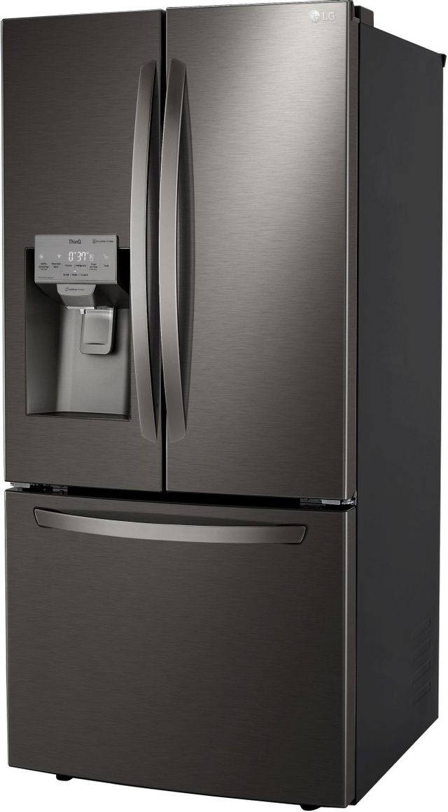 LG LG 4pc Black Stainless Package with French door refrigerator LG-4-PIECE- KITCHEN-PACKAGE