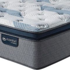 Serta® iComfort® Hybrid Blue Fusion 300 Plush Pillow Top King Mattress