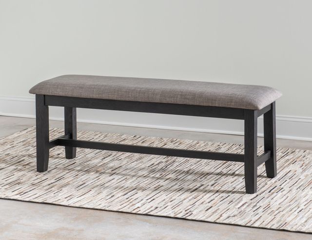 Home Furniture Outfitters Ansel Black Bench-3