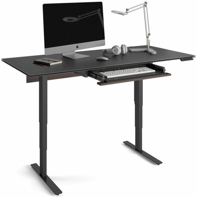 BDI Stance® Black Lift Desk 4