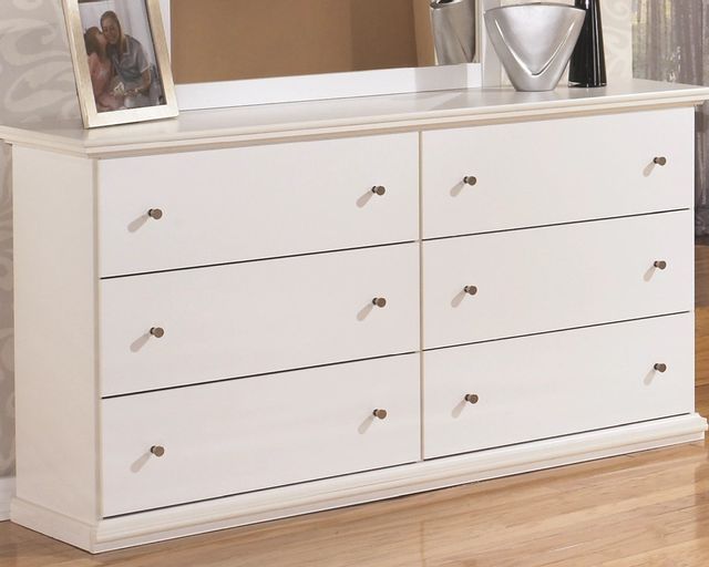 Signature Design by Ashley® Bostwick Shoals White Dresser and Mirror 4