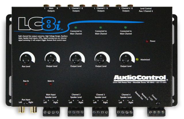 AudioControl® LC8i 8 Channel Line Out Converter 0