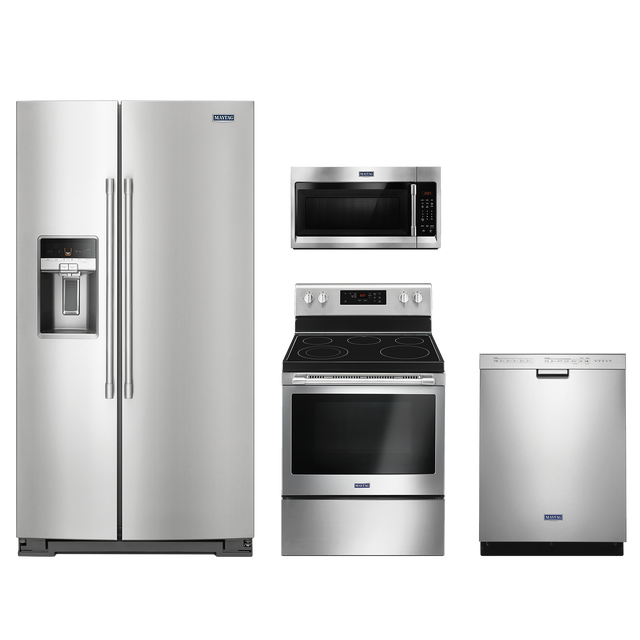 Maytag® 4 Piece Kitchen PackageFingerprint Resistant Stainless Steel