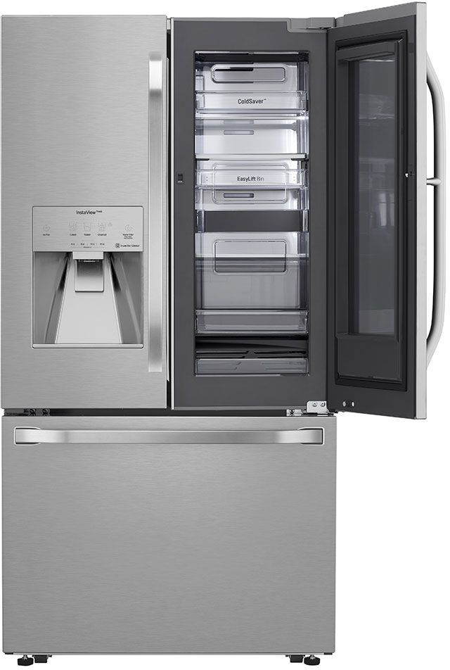 LG Studio 23.5 Cu. Ft. PrintProof™ Stainless Steel Counter Depth French Door Refrigerator 4