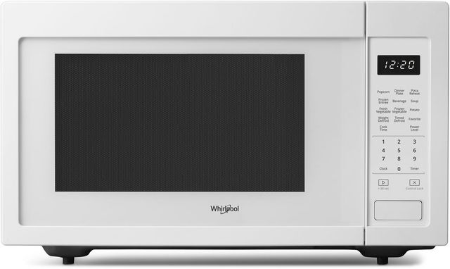 Whirlpool® 1.6 Cu. Ft. White Countertop Microwave 0