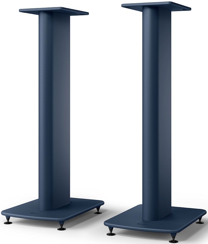 KEF S2 Pair Of Royal Blue Speaker Floor Stands | Digital Home Creations