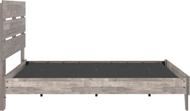 Signature Design by Ashley® Neilsville Whitewash Queen Panel Platform Bed 5