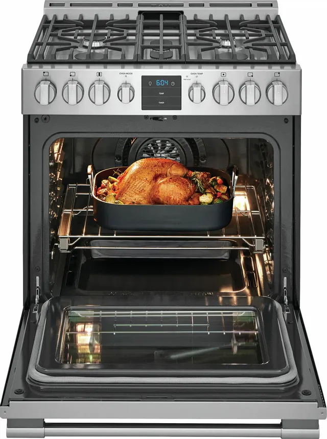 Frigidaire Professional® 30" Stainless Steel Pro Style Natural Gas Range 3