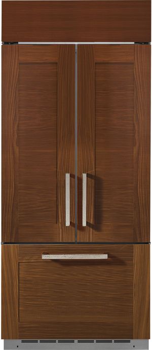 Monogram® 20.8 Cu. Ft. Custom Panel Built In French Door Refrigerator