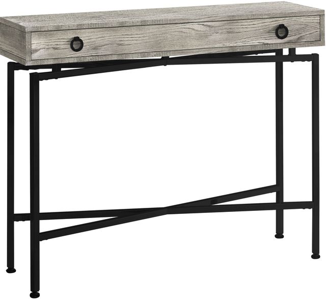 Table console rectangulaire, gris, Monarch Specialties® 1