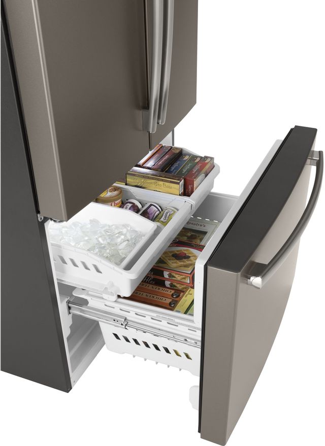 GE® 27.0 Cu. Ft. Slate French Door Refrigerator 4