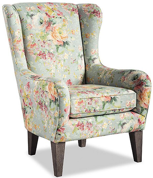 Best® Home Furnishings Lorette Riverloom Wing Back Chair 1