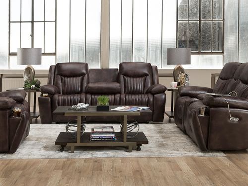 Waylon Leather Power Sofa and Loveseat, Recliner Free!