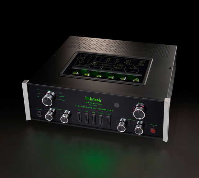 McIntosh C70 70th Anniversary 2-Channel Vacuum Tube Preamplifier 4