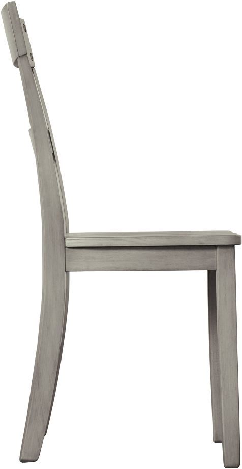 Signature Design by Ashley® Loratti Gray Dining Side Chair-3