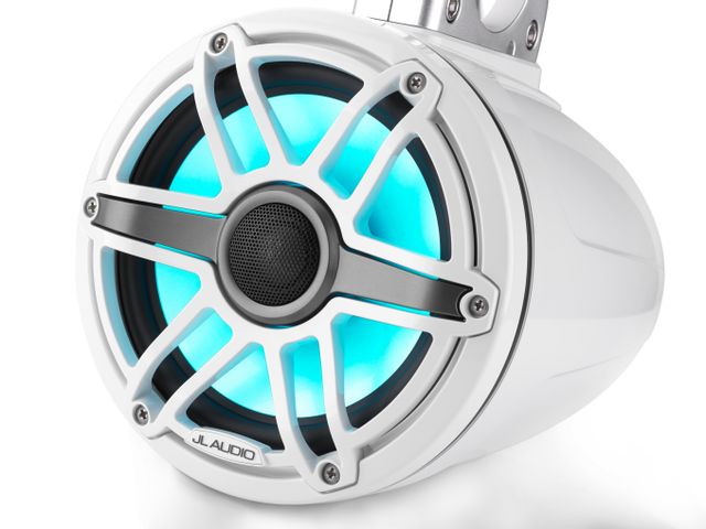 JL Audio® M6 7.7" Marine Enclosed Coaxial Speaker System with Transflective™ LED Lighting 6