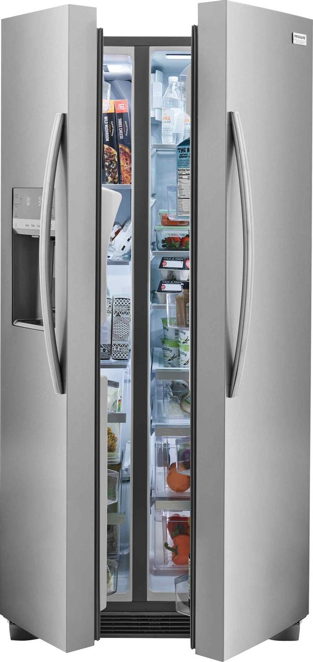 Frigidaire Gallery® 22.2 Cu. Ft. Stainless Steel Counter Depth Side-by-Side Refrigerator 8