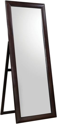 Coaster® Phoenix Black Standing Floor Mirror