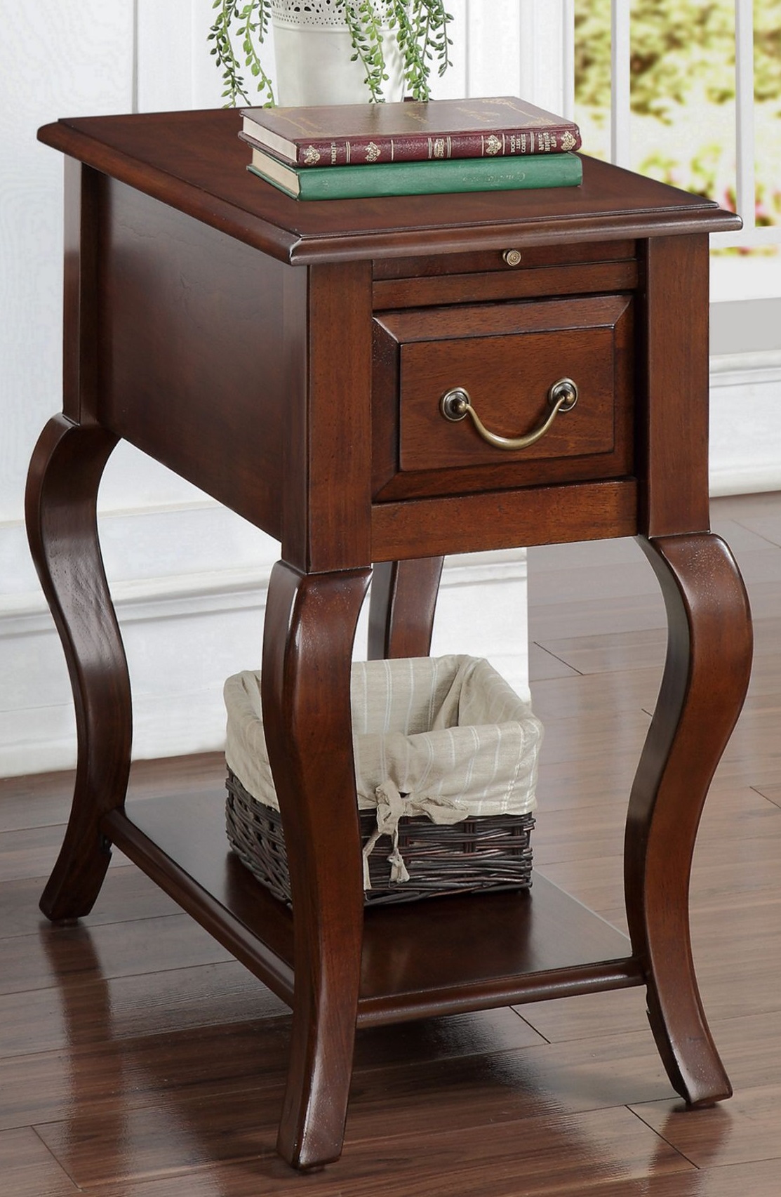 chair side table with power