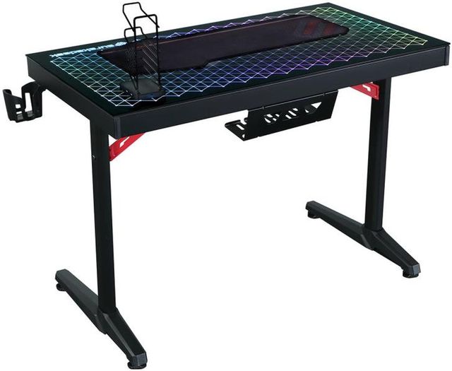 Coaster® Avoca Black Gaming Desk 1