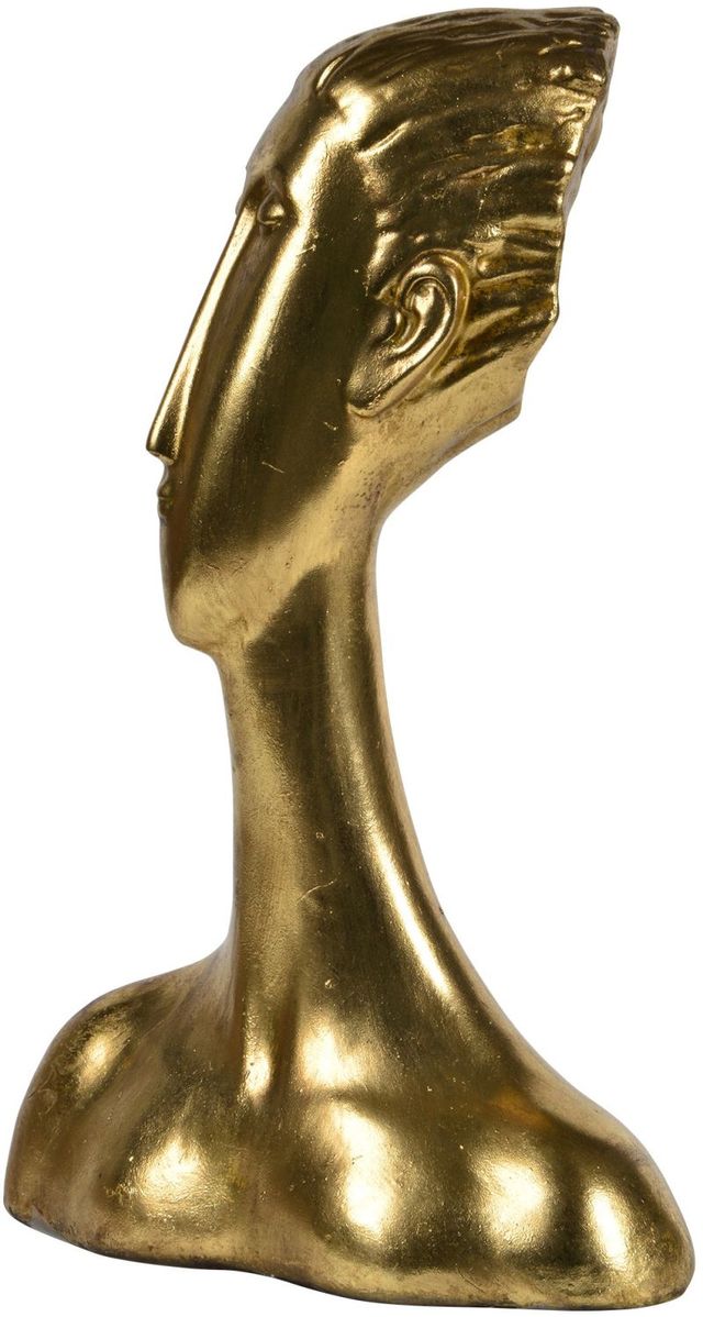 Statue d'homme Drost, feuille d'or, Renwil® 2