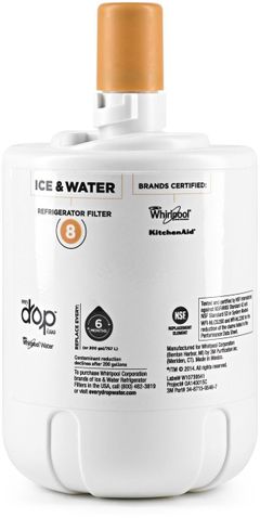 KitchenAid® 1 Pack Ice & Water Refrigerator Filter