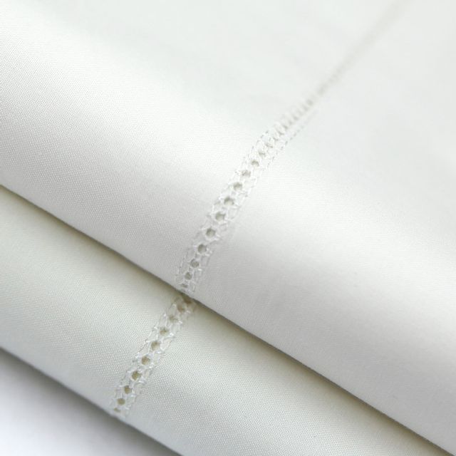 Malouf® Woven™ Italian Artisan White Queen Sheet Set 3