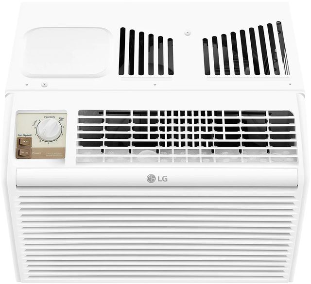 LG 5,000 BTU's White Window Air Conditioner 8