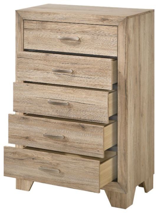 ACME MIQUELL QUEEN BEDROOM SET IN NATURAL HICKORY 3