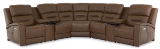 Palliser® Furniture Washington 7-Piece Reclining Sectional Sofa Set