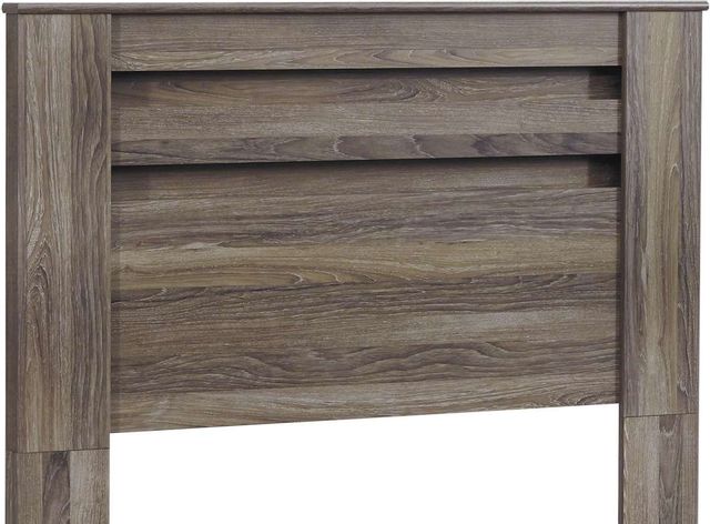 Signature Design by Ashley® Zelen 2-Piece Warm Gray Full Panel Headboard with Dresser Set 1