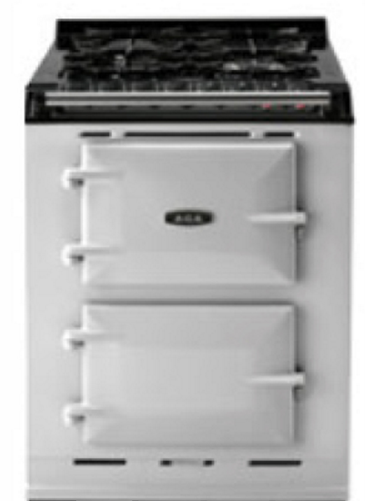 AGA 24" Free Standing Integrated Dual Fuel Range-Pearl Ashes