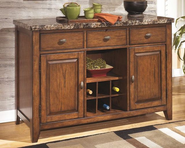 Signature Design by Ashley® Lacey Medium Brown Dining Room Server 1
