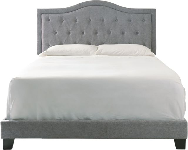 Signature Design by Ashley® Jerary Gray Queen Upholstered Bed-1